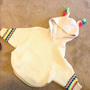 Kids sweatshirt cardigan